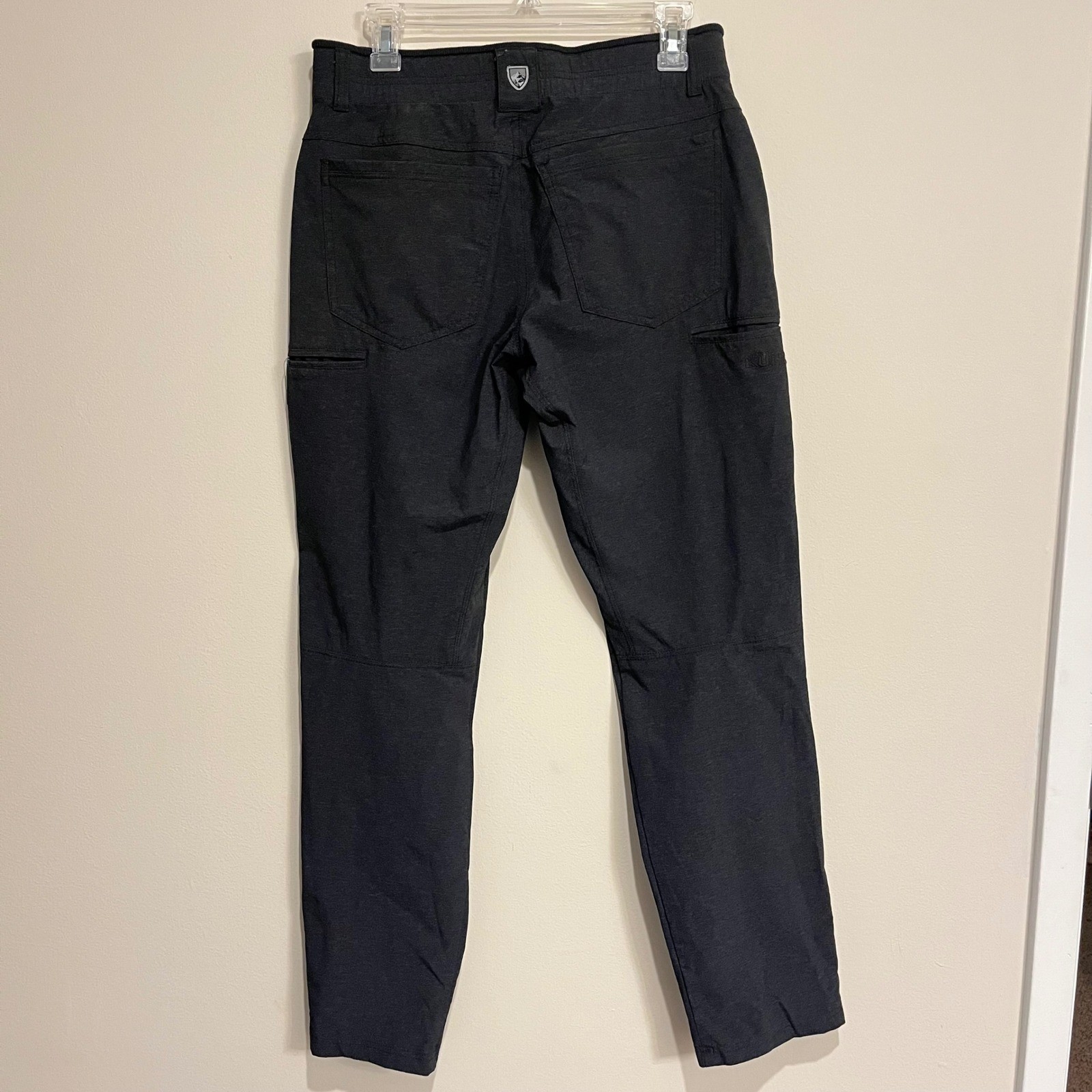 KUHL Pants Deceptr Charcoal Gray Stretch Ripstop UPF 50 Men 31x32 Hiking Outdoor