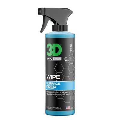3D Wipe Ceramic Coating Surface Prep - Removes Excess 0.53 Fl Oz (Pack of 1)