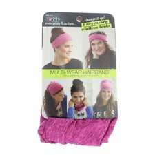 4 Pack Scunci Everyday  Active Multi-Wear Hairband