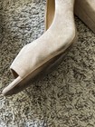 J. Crew Factory suede peep-toe pumps size 5 New With Box — photo 10
