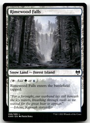 Rimewood Falls 266/285 Common Snow Land - Kaldheim