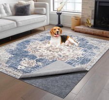 NonSlip Rug Pads 2 x 8 ft, 100 Waterproof Extra Large Area Rugs Non Skid Rug...