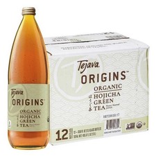 Organic Hojicha Green Tea 33.8 Oz Case Of 12 By Tejava