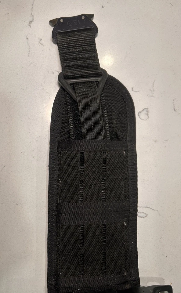 Heavy Duty Tactical Waist Strap Adjustable w/Magazine Pouch Quick Release Buckle - Image 2 of 4