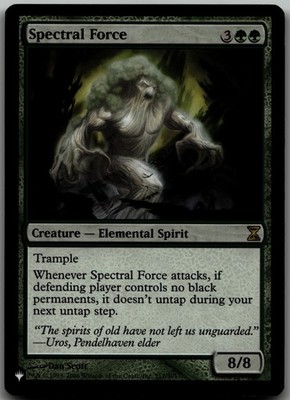 Spectral Force R The List Reprints 217/301 LP