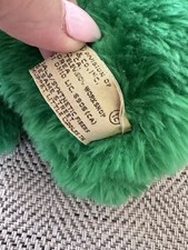 1983 Applause Oscar The Grouch Sesame Street Plush 8