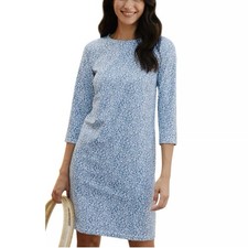 NWOT SOUTHERN TIDE LIERA THAT FLORAL FEELING BLUE PERFORMANCE DRESS XL