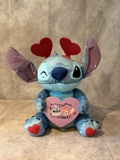 Disney Lilo  Stitch Valentine Large Plush Stitch, 13-inch Stuffed New With Tags