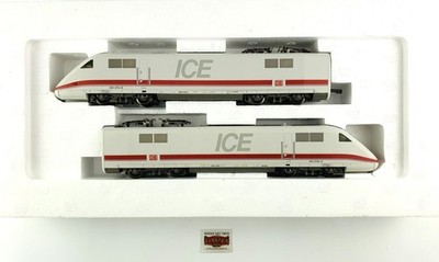 PR508 FLEISCHMANN H0 4450 - SET ICE DB DOUBLE PANTO ANALOG TRACTOR HEADS DC