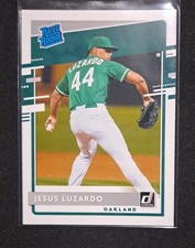 Jesus Luzardo 2020 Panini Donruss Baseball Rated ROOKIE RC #34 Oakland A’s