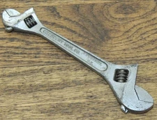 4-6” CRESCENT TOOL Co. JAMESTOWN N.Y. DOUBLE END CRESTOLOY ADJUSTABLE WRENCH