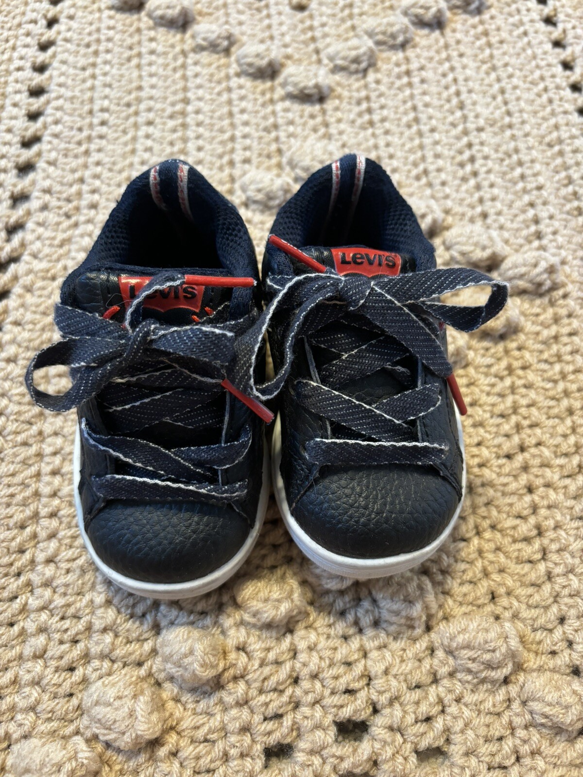 Levi’s Toddler Shoes Casual Black Tie On 4 Boy-image