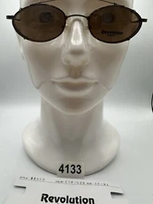 New Vintage Revolution Eyewear With Sun Shade RE052 Copper Amber 48 21 135