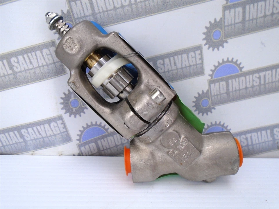 CONVAL - 12G2-S053D-1137 - 1/2" - Y Stainless Socket Weld Globe Valve - 3705 WOG - Image 2 of 4