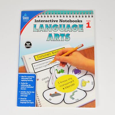 Language Arts, Grade 8 (Interactive Notebooks) - Paperback - Carson-Dellosa