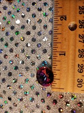 Stained Glass Jewels- 18mm - Red
