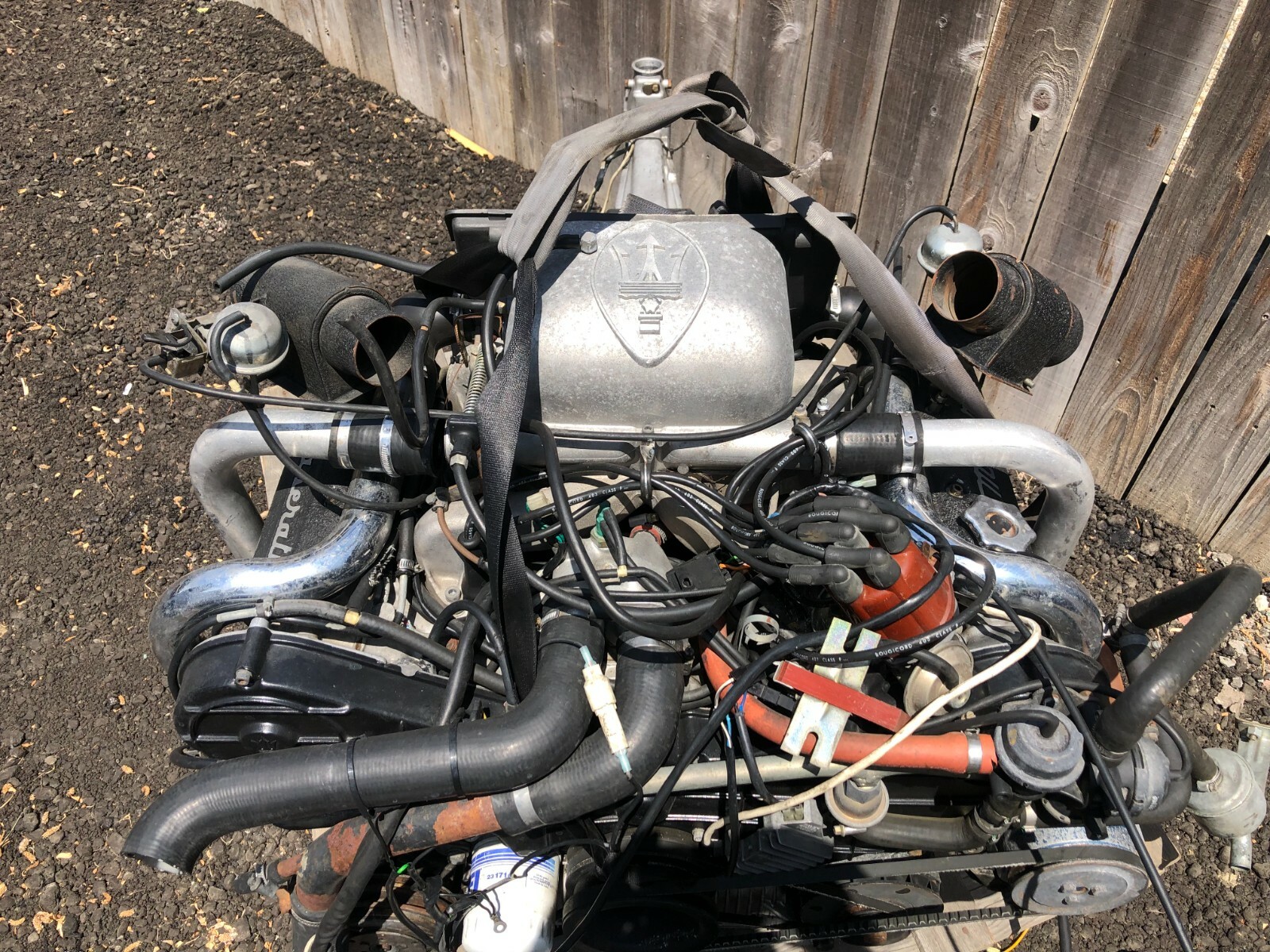 84_1987 MASERATI BITURBO SPYDER COMPLETE 2.5L TURBO ENGINE 99K OEM