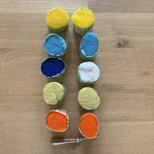 Vintage Bucilla Rug Yarn Mixed Lot of 10 100 Acrylic Latch Hook New Old Stock
