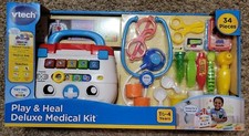     Vtech Play And Heal Deluxe Medical Kit 34 Pieces BRAND NEW - FAST SHIPPING