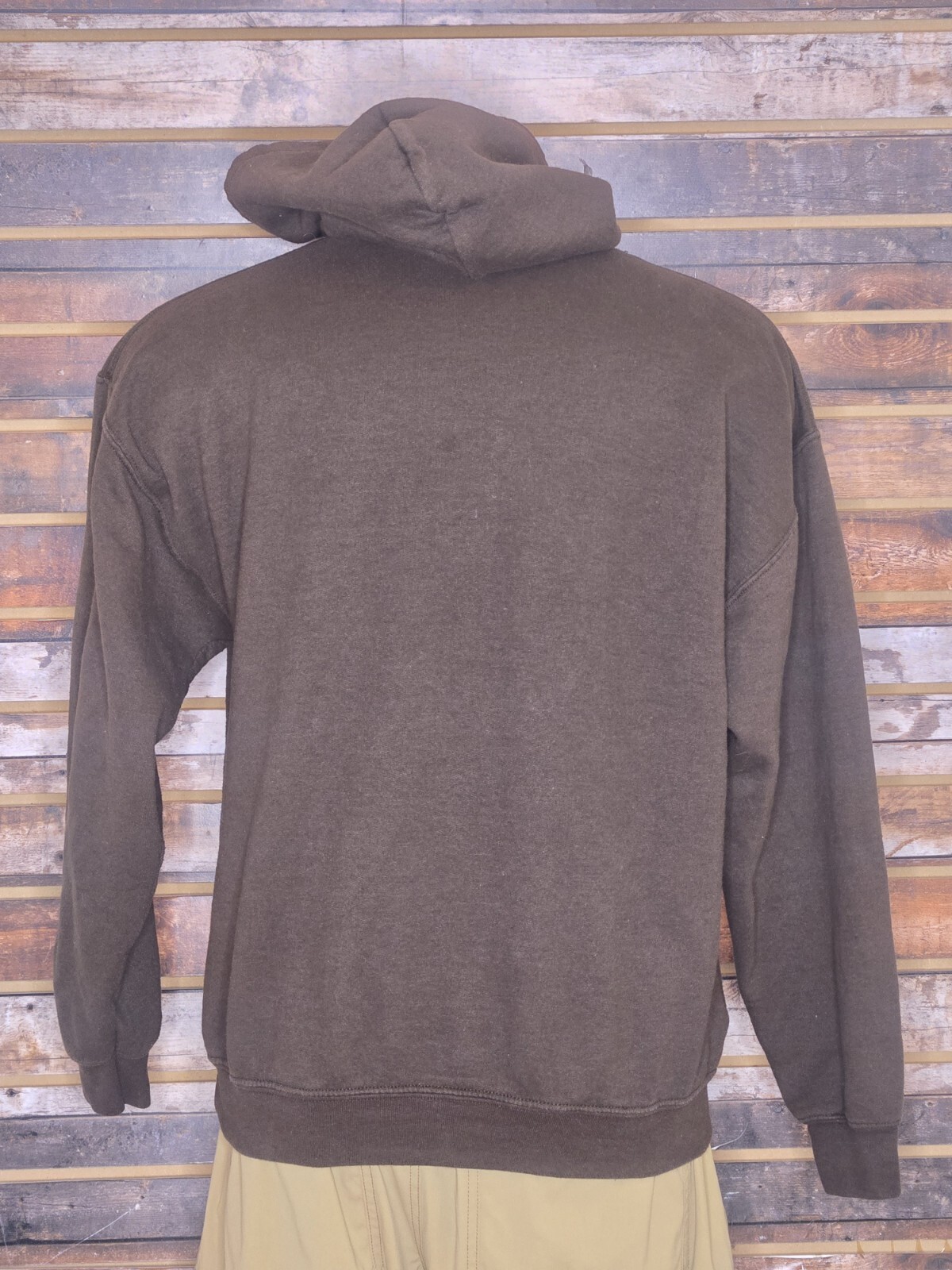 Untitled Nightmare Pullover Brown Embroidered Hoo… - image 3