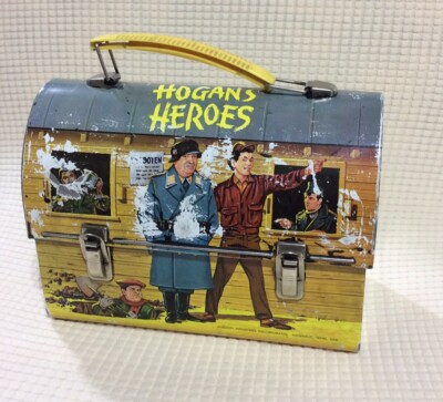 Vintage Hogan's Heros Metal Lunchbox 1966 Aladdin NO THERMOS | eBay