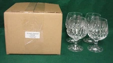 Schott Zwiesel GARDONE   Brandy Glasses   PLAIN STEM     SETS OF FOUR     MINT