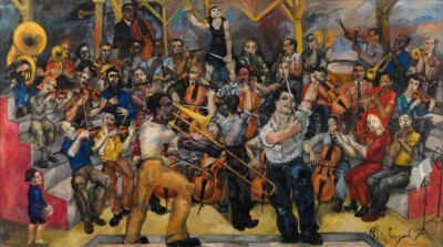 Philip Evergood : Music : Archival Quality Art Print