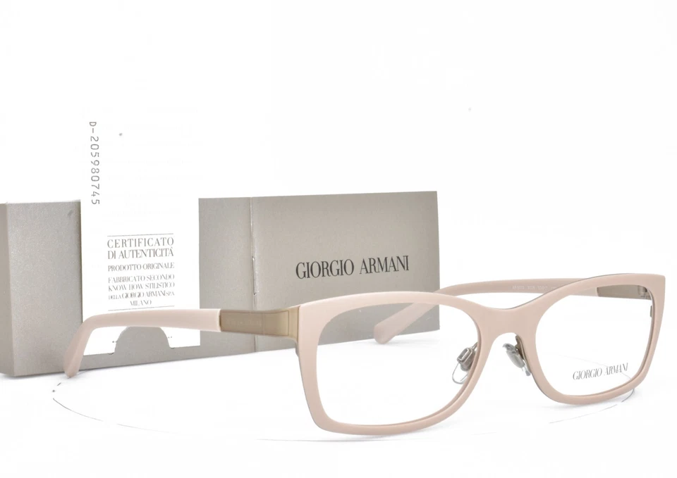 Monturas rectangulares GIORGIO ARMANI Nude BEIGE 50-17-135 5013 3029 Foto 4 de 4