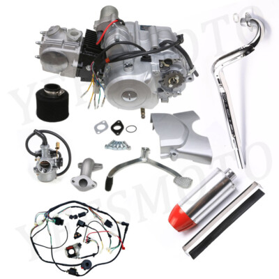 ATC70 TRX90X ATC110 125cc Semi Auto Engine Motor W/ Reverse for TRX90 ATV Taotao
