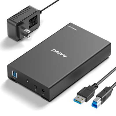 MAIWO 2.5 3.5 SATA Hard Drive Enclosure 5Gbps External Hard Drive Enclosure R...