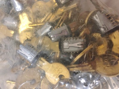 50 - CompX Timberline Lock Plug Black 2-keys per lock 116E  #9631