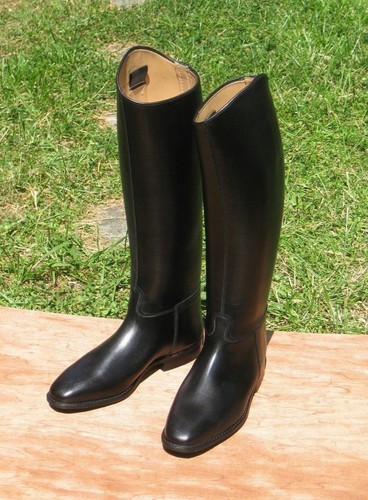 Leather Equestrian Riding Boots Leather 