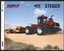 CASE IH "AFS Connect Steiger" Articulated Tractor Specification Brochure Leaflet