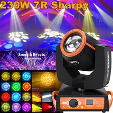 7R 230W Zoom Moving Head Beam Sharpy Light Prism Gobo Strobe DMX DJ Stage Light