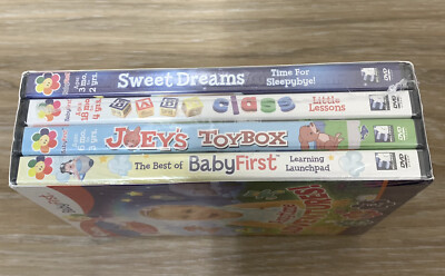 Babyfirst: Anytime Adventures (DVD, 2015, 4-Disc Set) New Sealed
