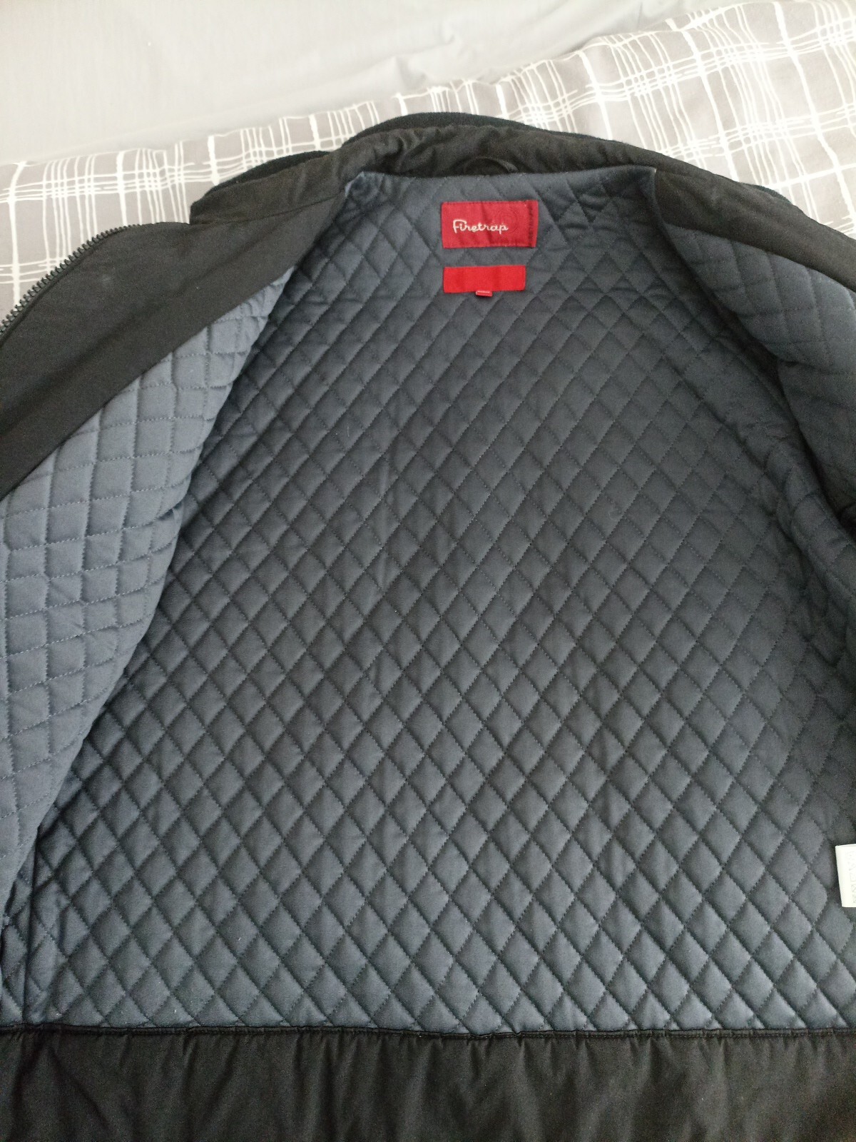 Firetrap Mens Black  Jacket - Medium Size - image 4