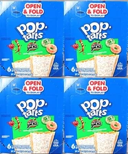 4 PACK - POP TARTS TOASTER FROSTED APPLE JACKS CINNAMON 6 CT, 20.3 OZ BOX