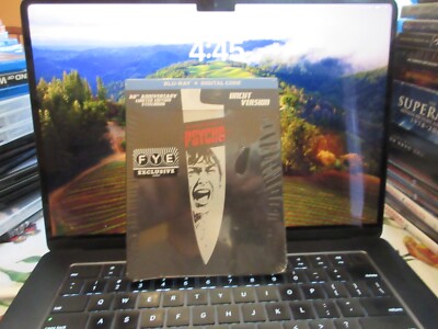 ALFRED HITCHCOCK'S PSYCHO BLU-RAY STEELBOOK  LIMITED EDITION  NEW FREE SHIPPING!
