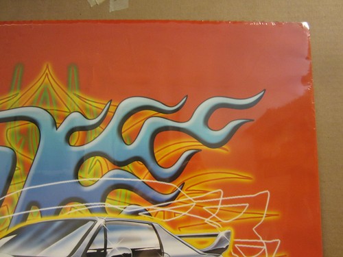 vintage OverDrive furious car poster fast loud hard  4840 - Picture 4 of 8