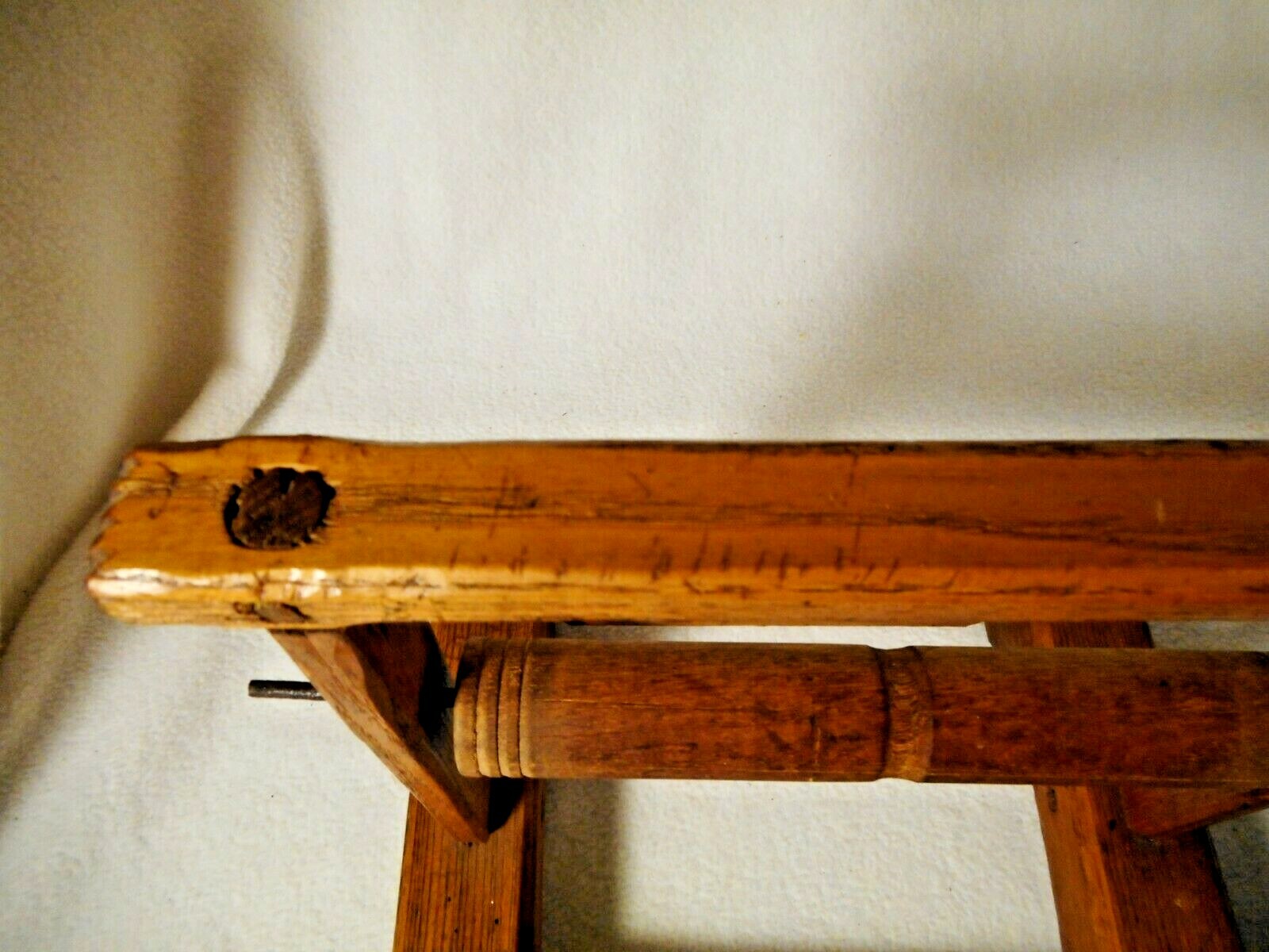 Antique Rope Winder-Yarn Winder-Pegged Clothesline Holder-AMISH??-OLD ...