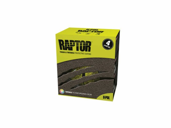 U-Pol Raptor Kit Vernice Antigraffio 4L Indurente UPOL - B.OLTREMARE RAL 5002 - Foto 5