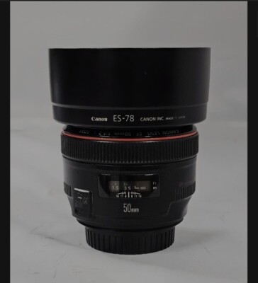 Canon EF 50mm f/1.2 L USM Lens 50.2