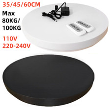 14"/18"/24"Jewelry Photography Holder Electric Rotating Display Stand Turntable