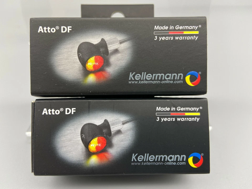 2 x intermitentes Kellermann, luz trasera, luz de freno Bullet Atto DF n.º 156.200 3 en 1 - Imagen 2 de 3