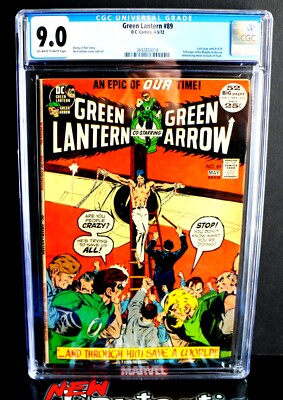 Green Lantern #89 CGC 9.0 NEAL ADAMS (1972)