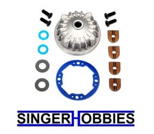 Traxxas 6781 Housing center differential aluminum x-ring gaskets etc. TRA1