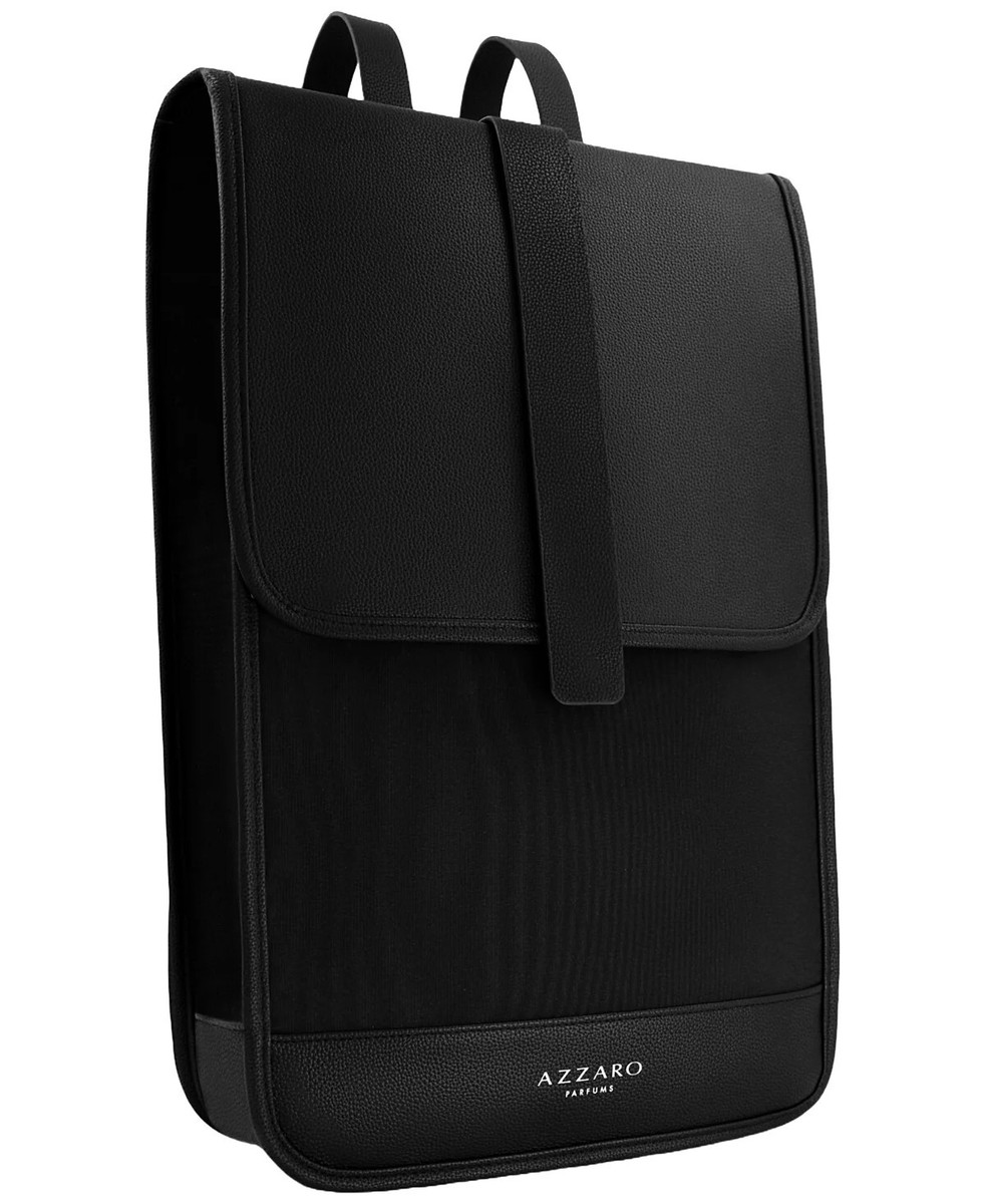 Azzaro Men's Fragrance Limited Edition Black Backpack Travel Bag