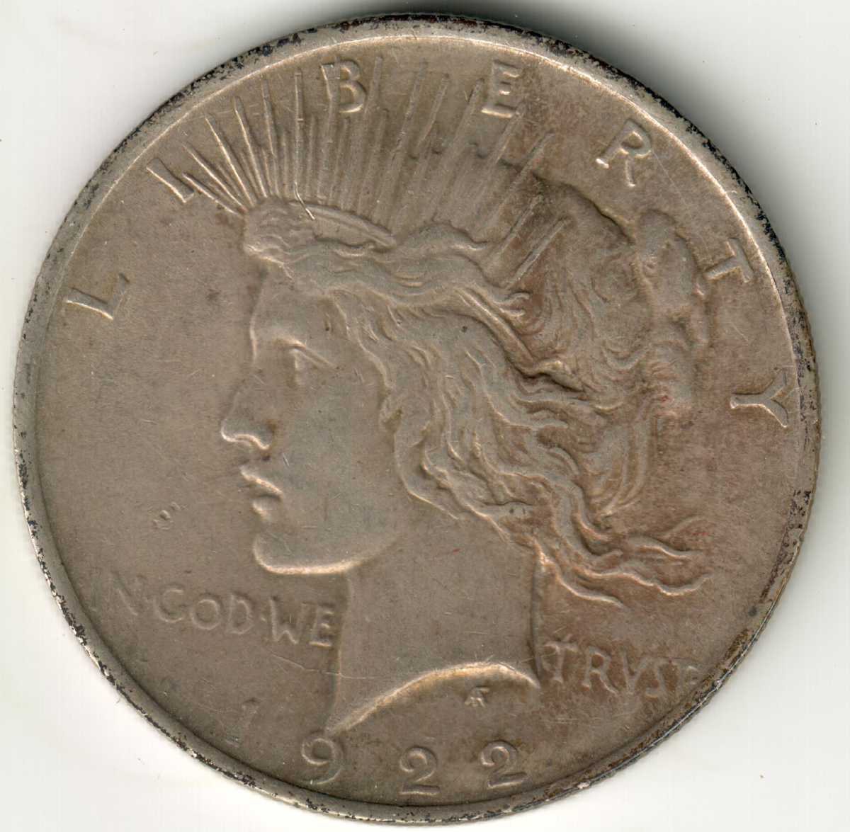 USA - 1922P - Peace - 1$ - Silver - No mint mark - #11468RG | eBay