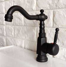 Oil Rubbed Bronze Kitchen Wet Bar Bathroom Vessel Sink Faucet Mixer Tap enf351
