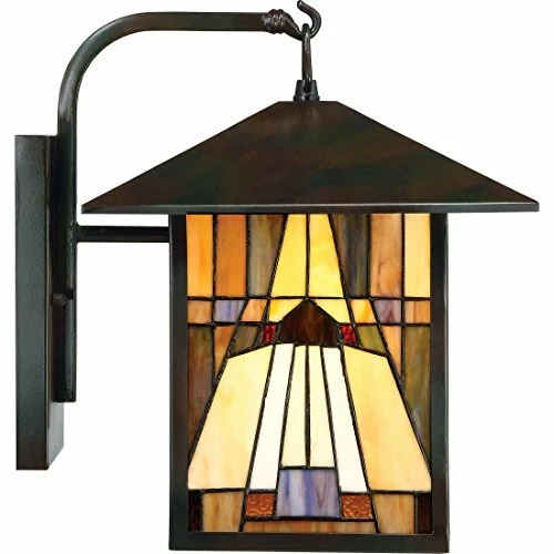 Quoizel One Light Outdoor Wall Lantern TFIK8411VA, Large, Valiant Bronze - Picture 6 of 7